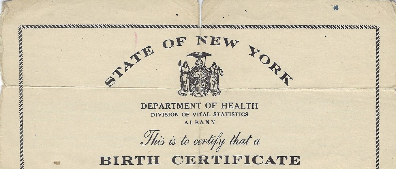 Birth certificate